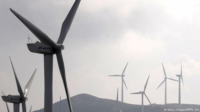 Wind turbines (Getty Images/AFP/L. Jin)